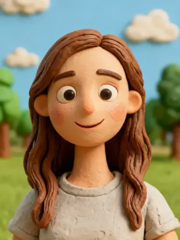 Lena · Clay Character